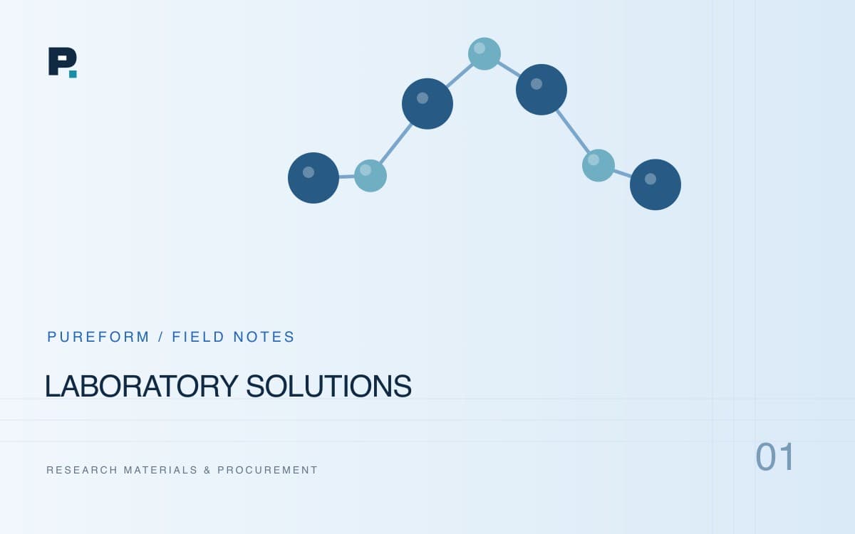 PureForm Sciences — Laboratory & Reconstitution Solutions